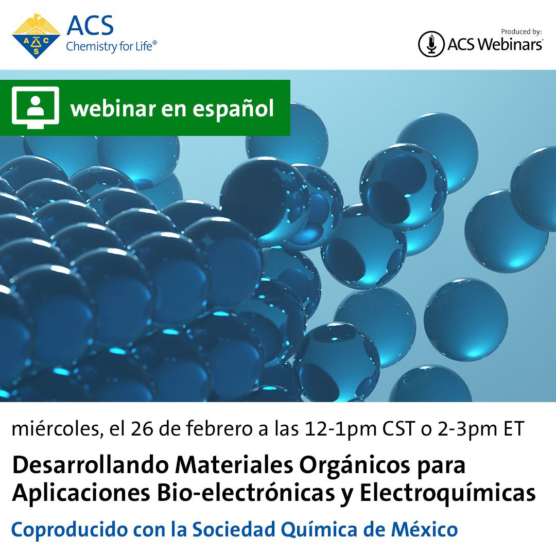 Webinar-Materiales Organicos-Aplicaciones Bioelectronicas-Electroquimicas